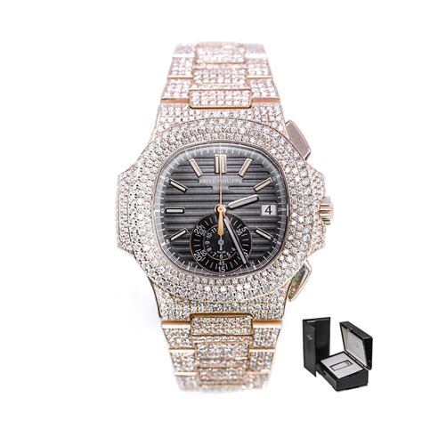 patek philippe 5980 iced out